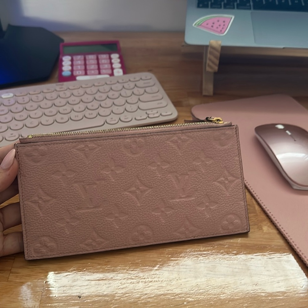 Louis Vuitton Felicie Pochette zippy insert